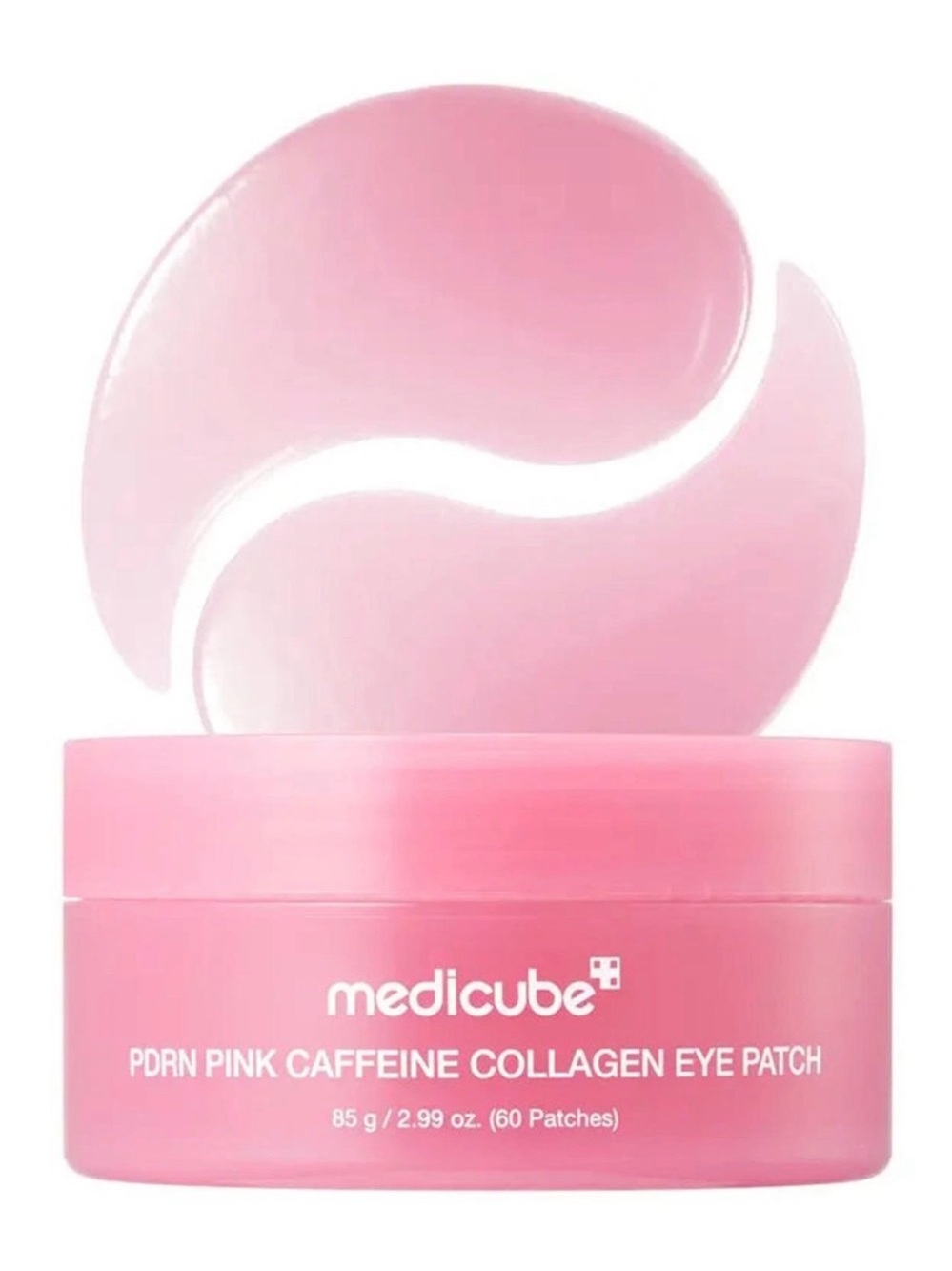 MediCube PDRN Pink Caffeine Collagen Hydrogel Eye Patches 2.99oz - 60ct